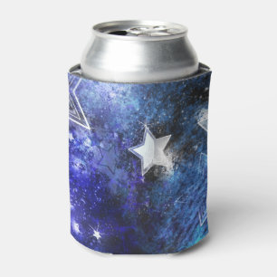 Space Background with Stars Can Cooler