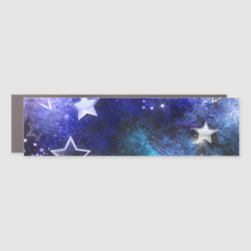 Space Background with Stars Car Magnet