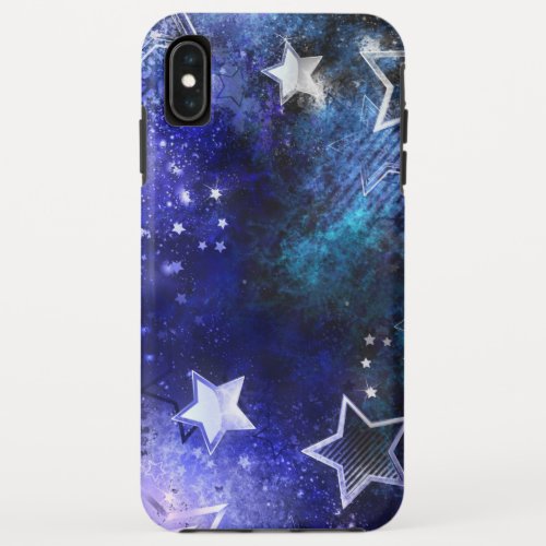 Space Background with Stars iPhone XS Max Case