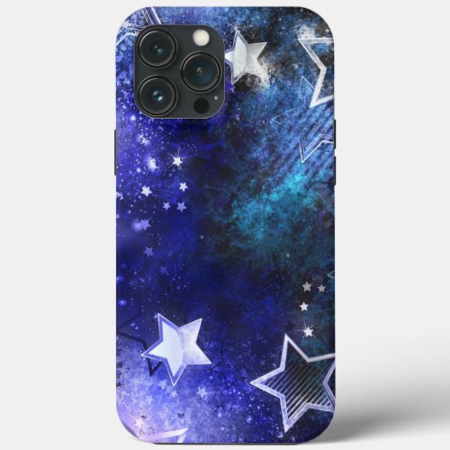 Space Background with Stars iPhone 13 Pro Max Case