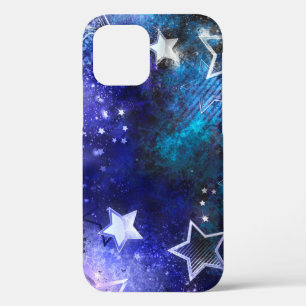 Space Background with Stars iPhone 12 Case