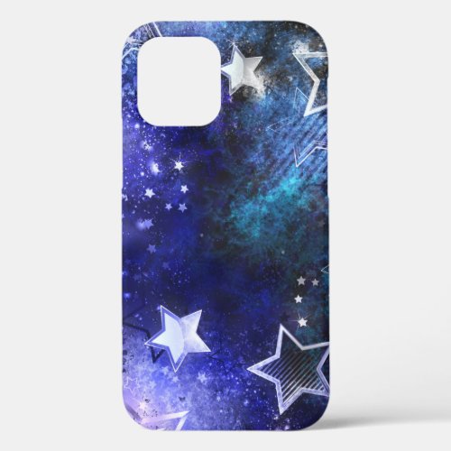 Space Background with Stars iPhone 12 Case