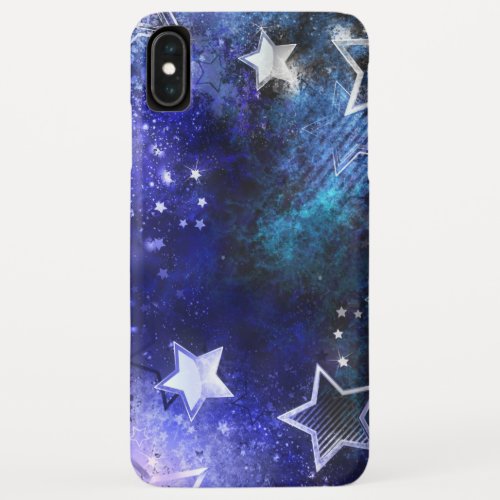 Space Background with Stars iPhone XS Max Case