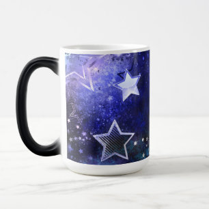 Space Background with Stars Color Morph Mug
