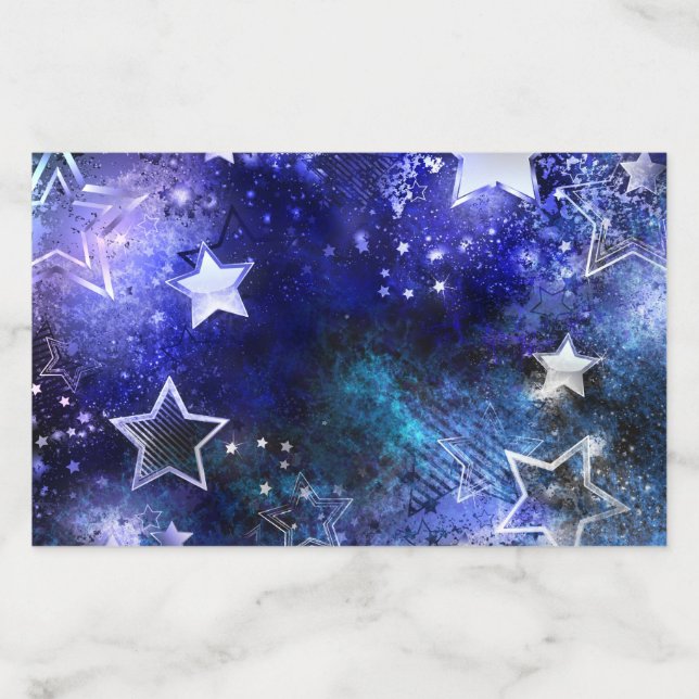Space Background with Stars Envelope Liner (Design)