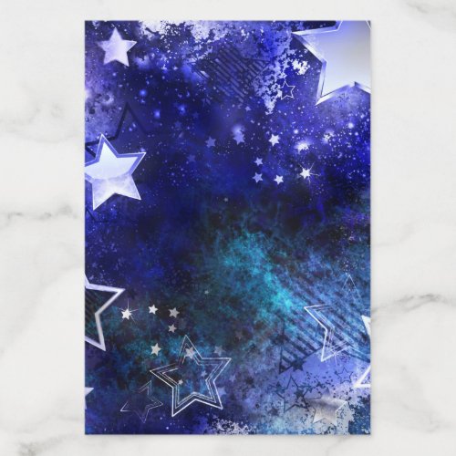 Space Background with Stars Envelope Liner
