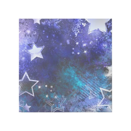 Space Background with Stars Gallery Wrap