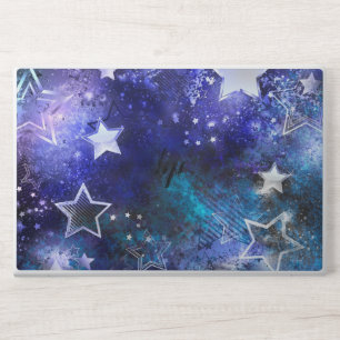 Space Background with Stars HP Laptop Skin
