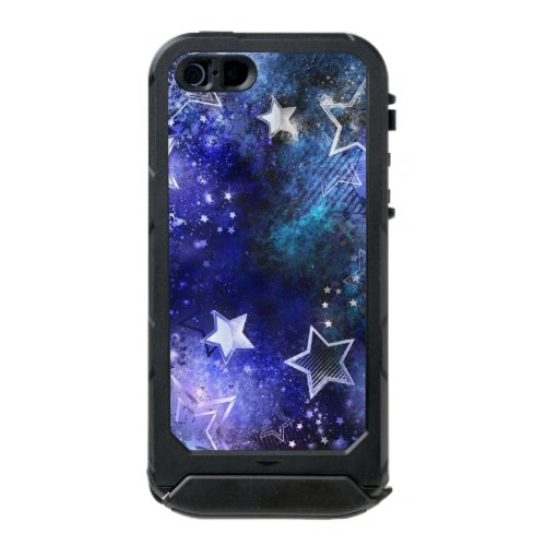 Space Background with Stars Waterproof Case For iPhone SE55s