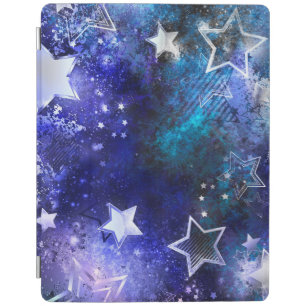 Space Background with Stars iPad Smart Cover