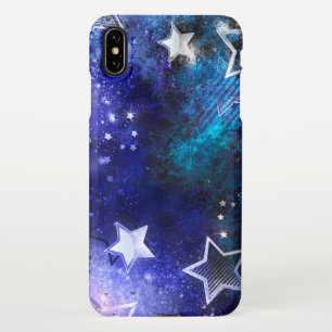 Space Background with Stars iPhone XS Max Case
