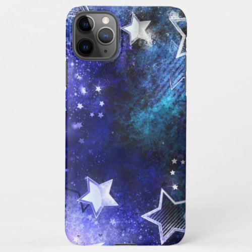 Space Background with Stars iPhone 11Pro Max Case