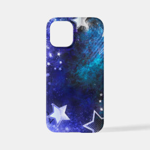 Space Background with Stars iPhone 12 Mini Case