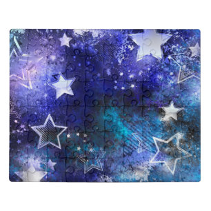 Space Background with Stars Jigsaw Puzzle