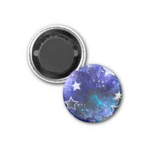 Space Background with Stars Magnet