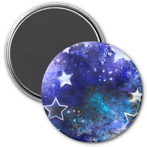 Space Background with Stars Magnet