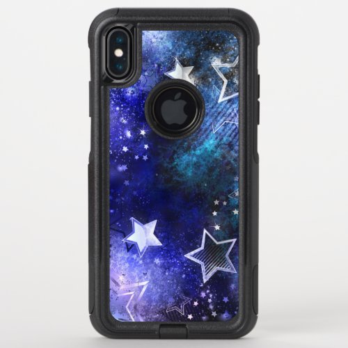 Space Background with Stars OtterBox Commuter iPhone XS Max Case