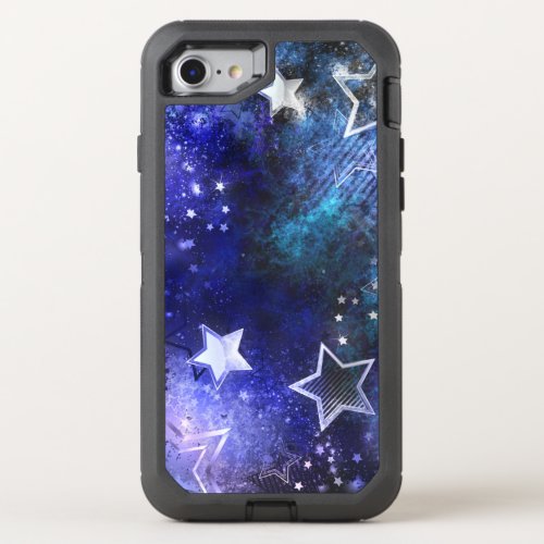 Space Background with Stars OtterBox Defender iPhone SE87 Case