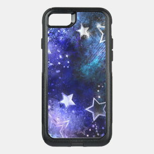Space Background with Stars OtterBox Commuter iPhone SE/8/7 Case