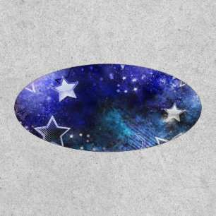 Space Background with Stars Patch