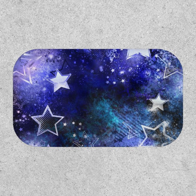 Space Background with Stars Patch (Front)