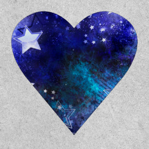 Space Background with Stars Patch