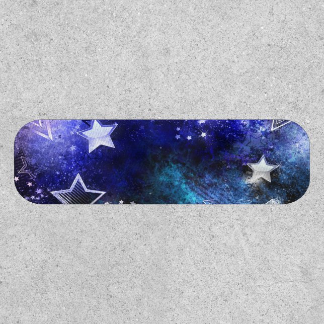 Space Background with Stars Patch (Front)