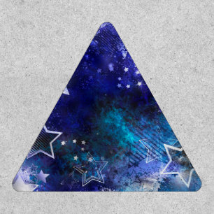 Space Background with Stars Patch