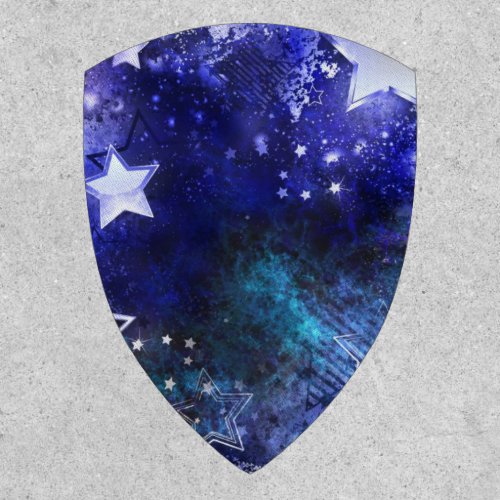 Space Background with Stars Patch