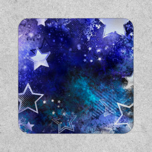 Space Background with Stars Patch