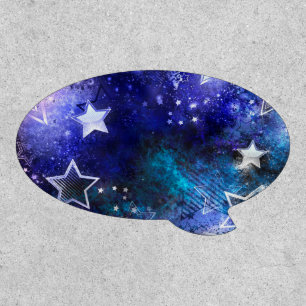 Space Background with Stars Patch