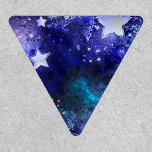 Space Background with Stars Patch