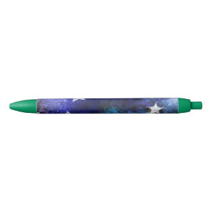 Space Background with Stars Pen