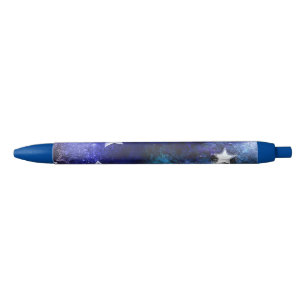 Space Background with Stars Pen
