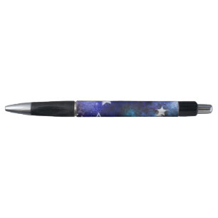 Space Background with Stars Pen
