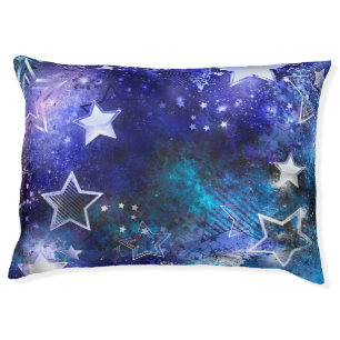 Space Background with Stars Pet Bed