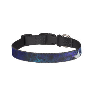 Space Background with Stars Pet Collar