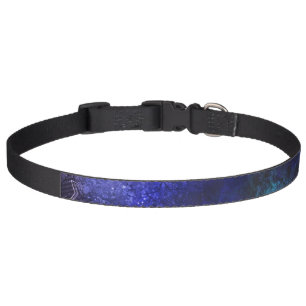 Space Background with Stars Pet Collar