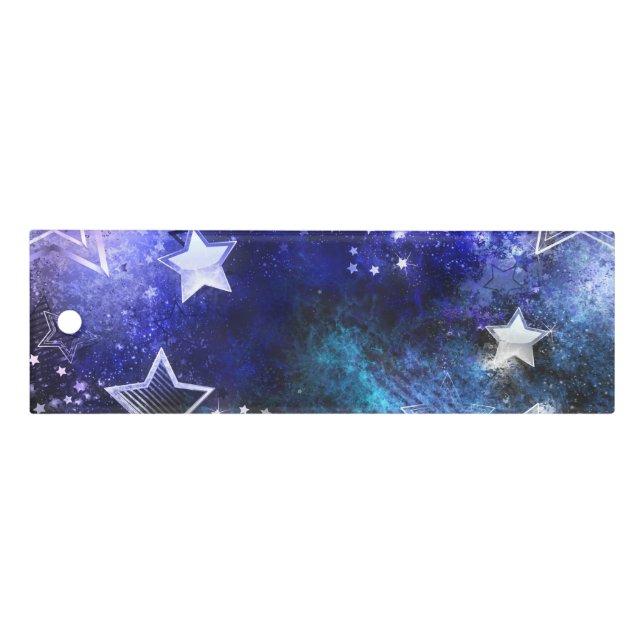Space Background with Stars Ruler (Front)