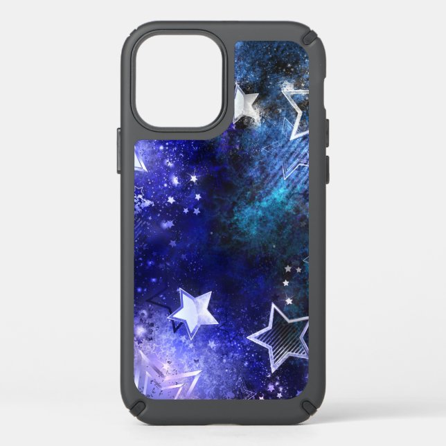 Space Background with Stars Speck iPhone 12 Case (Front)