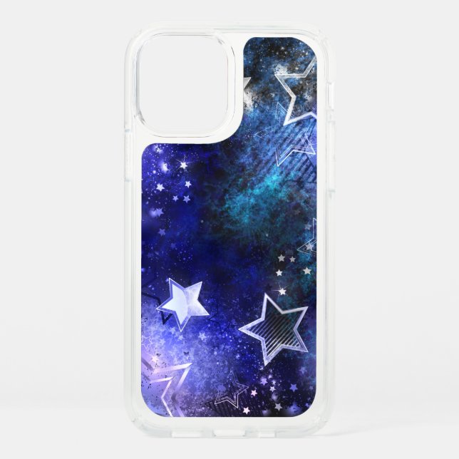 Space Background with Stars Speck iPhone 12 Pro Case (Front)
