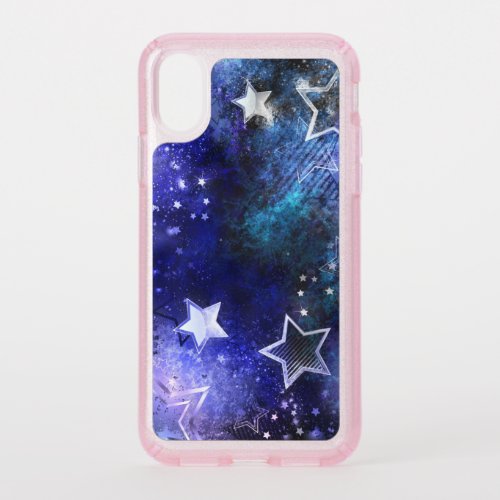 Space Background with Stars Speck iPhone X Case