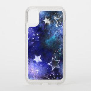 Space Background with Stars Speck iPhone XR Case