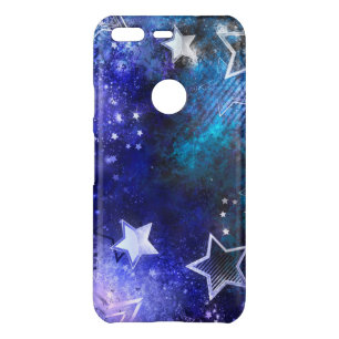 Space Background with Stars Uncommon Google Pixel Case