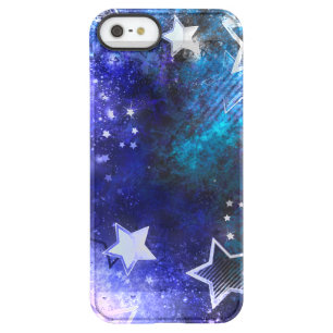 Space Background with Stars Permafrost iPhone SE/5/5s Case