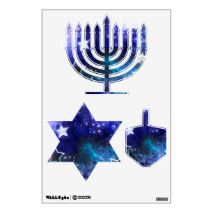 Space Background with Stars Wall Decal