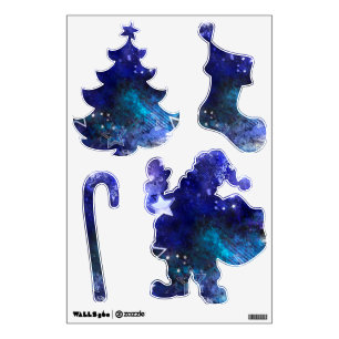 Space Background with Stars Wall Decal