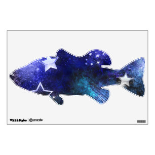 Space Background with Stars Wall Decal