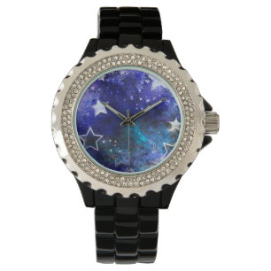 Space Background with Stars Watch