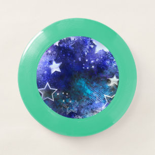 Space Background with Stars Wham-O Frisbee